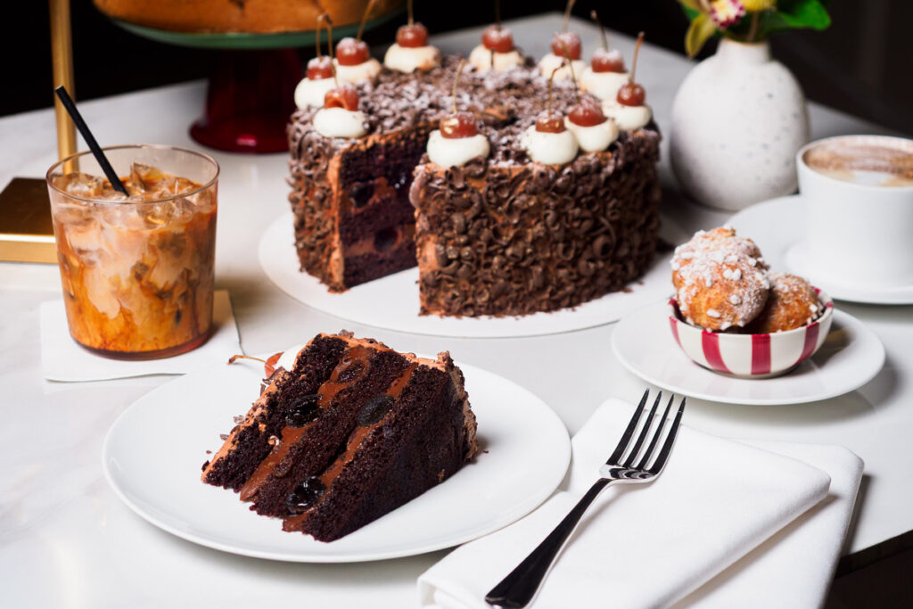 Coffee, cake and bubbles at Café 21 in Fenwick Newcastle. Discover our new afternoon ritual, with cakes available all day and 3pm to 5pm treats.